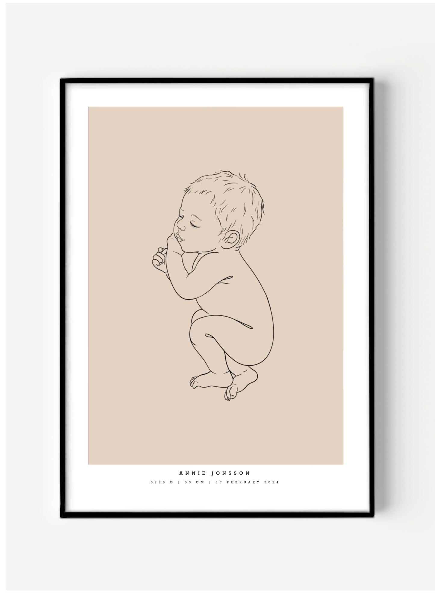 the birth poster