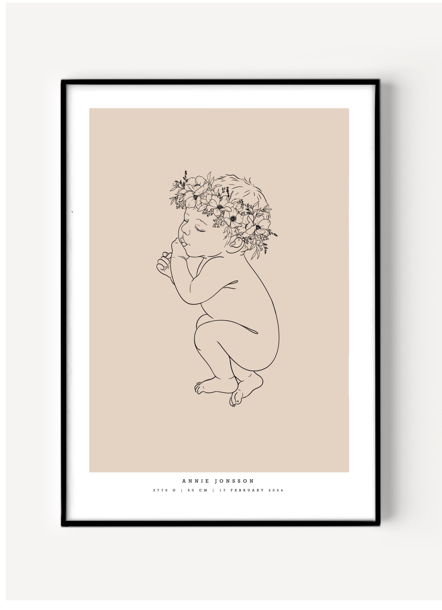 the birth poster