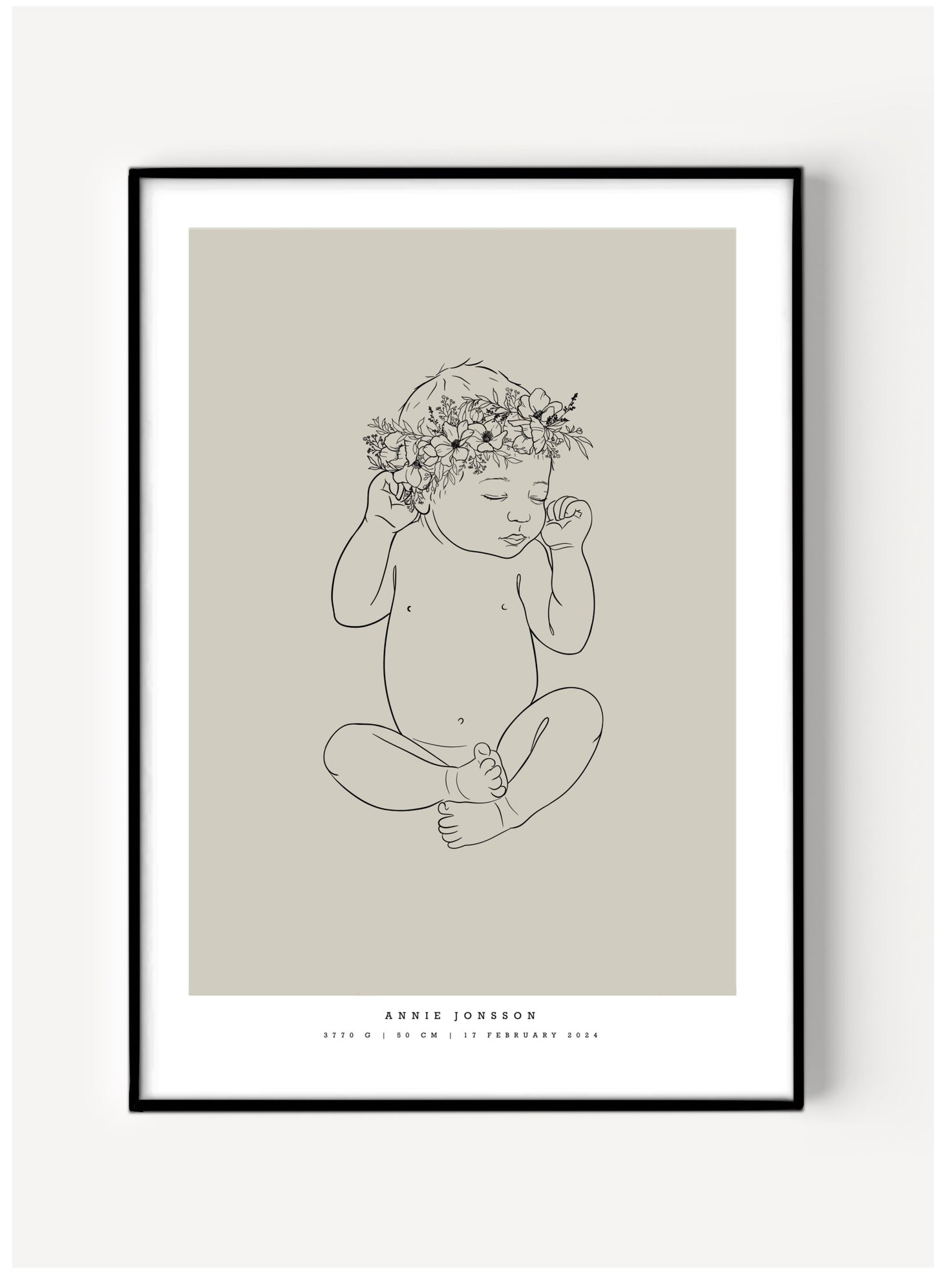 the birth poster